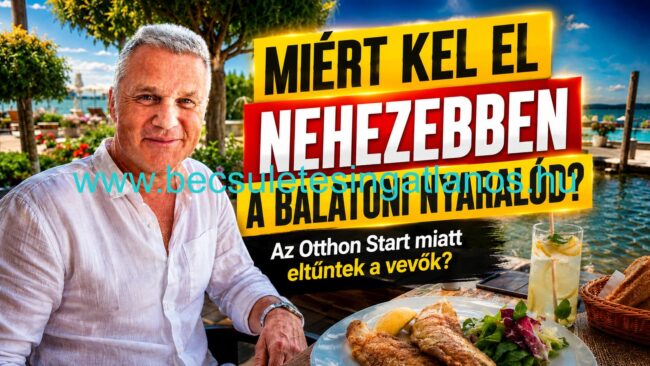 Miért kel el nehezebben a balatoni nyaralód Keszthely környékén Otthon Start www.becsuletesingatlanos.hu